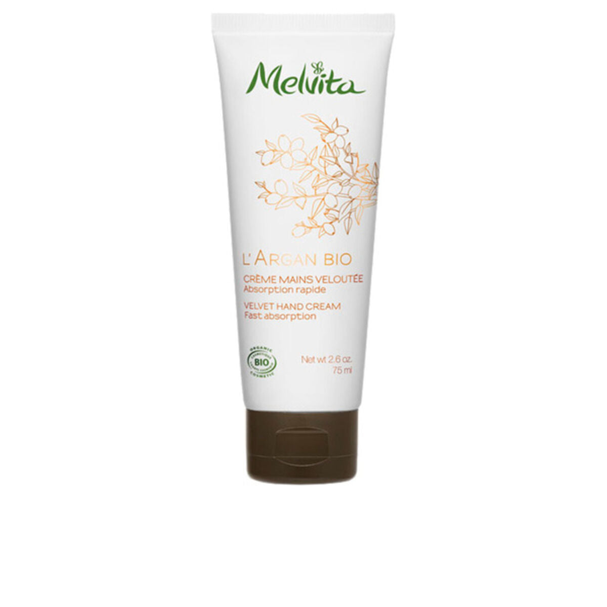 Fuktighetsgivende håndkrem L&#39;Argan Bio Melvita (75 ml)