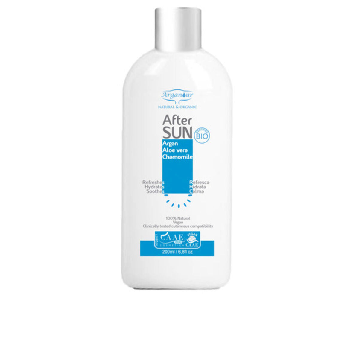 After Sun naturlig og organisk arganur (200 ml)