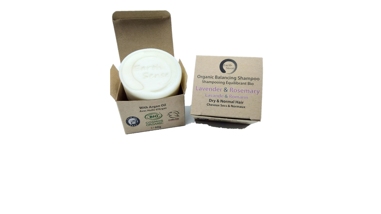 Duo Pack - Organic Solid Shampoo & Organic Concentrated Hair Rinse