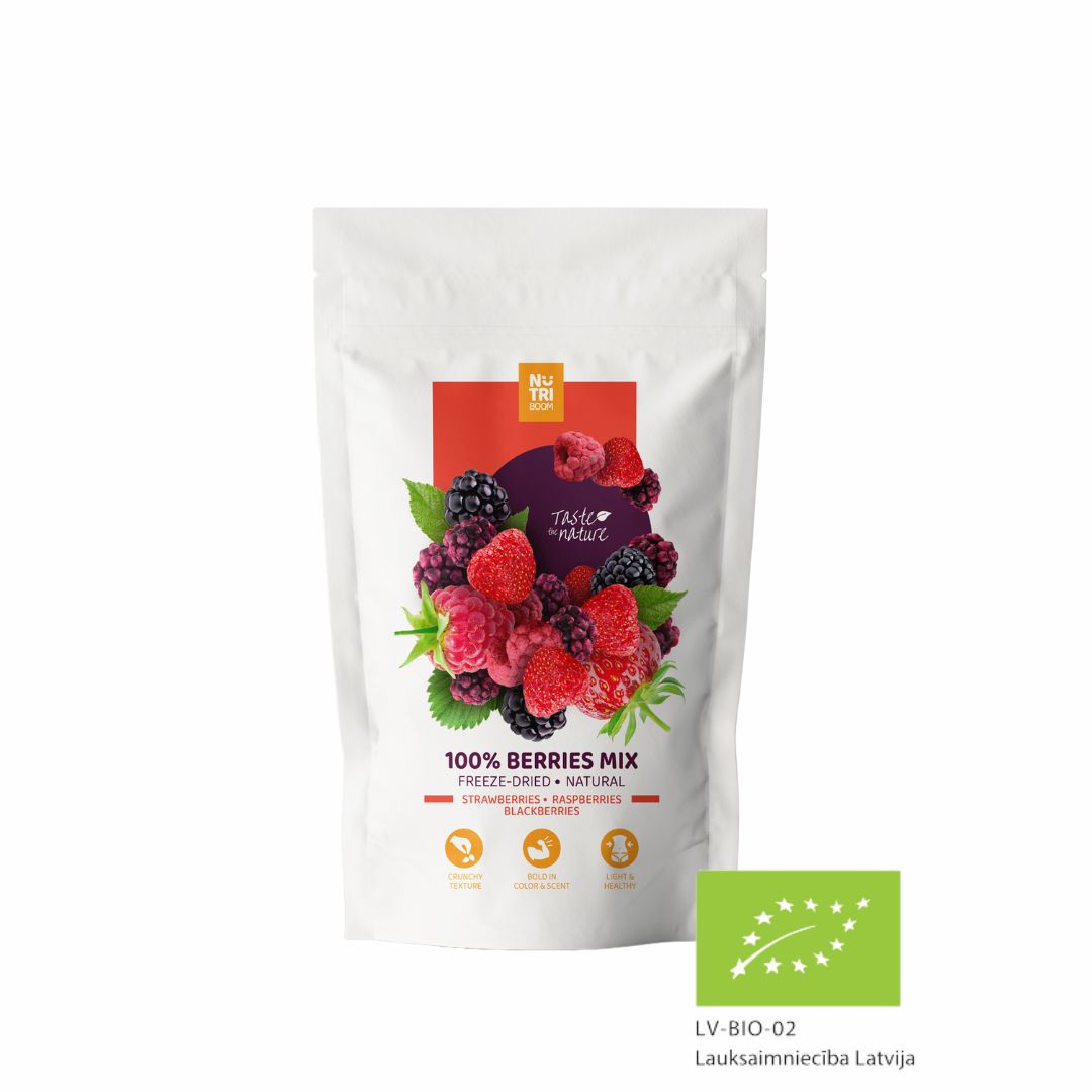 Frystorkad BIO Berries Mix