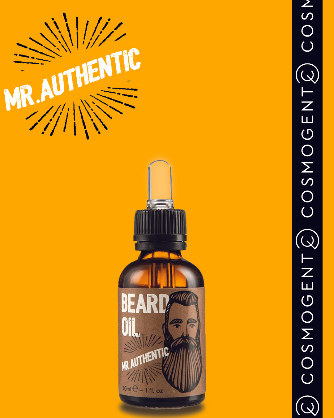 Cosmogent Mr. Autentisk - Beard Oil 30ml