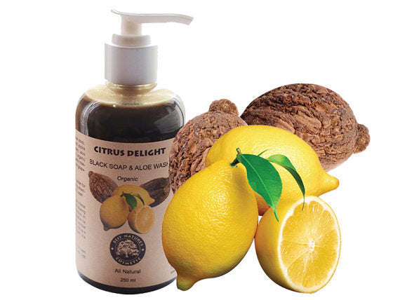 Organic Citrus Delight Face & Body Wash with