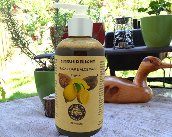 Organic Citrus Delight Face & Body Wash with