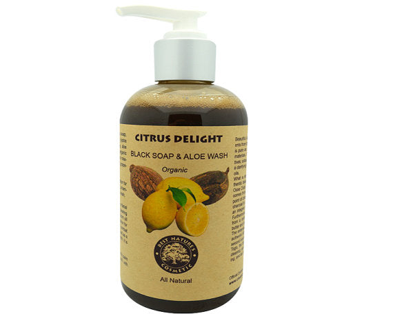 Organic Citrus Delight Face & Body Wash with