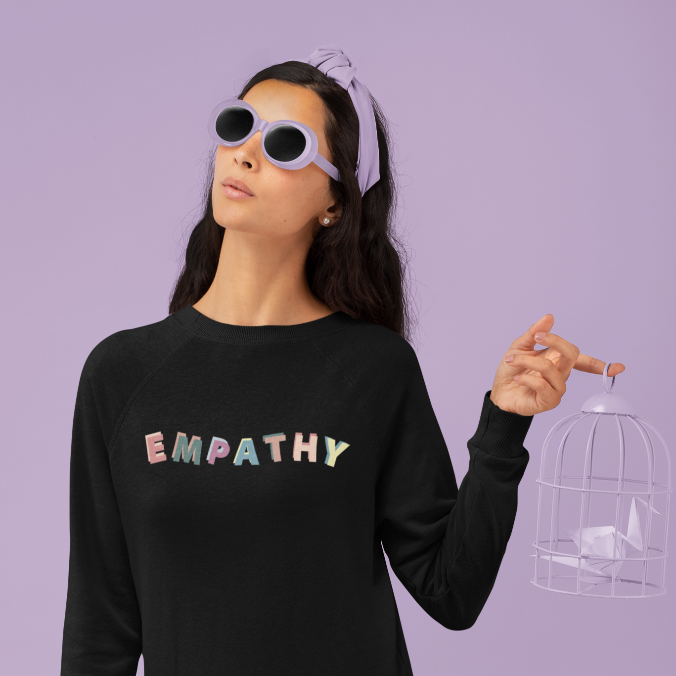 Empati - Økologisk Unisex sweatshirt