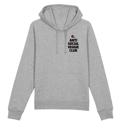 Anti Social Veggie Club - &Oslash;kologisk bomuld Hoodies