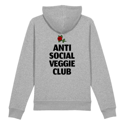 Anti Social Veggie Club - Organic Cotton Hoodie