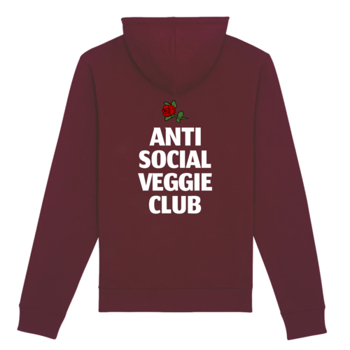 Anti Social Veggie Club - Organic Cotton Hoodie