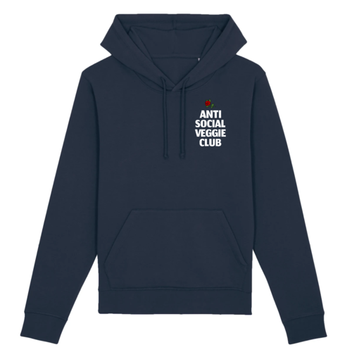 Anti Social Veggie Club - &Oslash;kologisk bomuld Hoodies