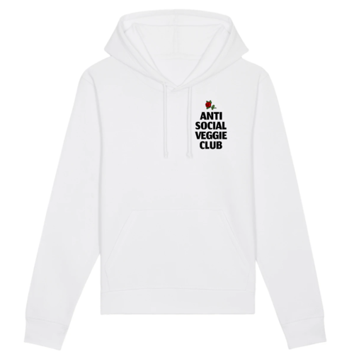 Anti Social Veggie Club - &Oslash;kologisk bomuld Hoodies